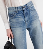 Nili Lotan Mitchell low-rise wide-leg jeans