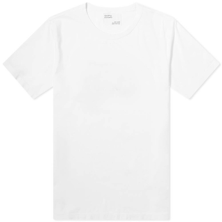 Photo: Colorful Standard Men's Classic Organic T-Shirt in Optical White