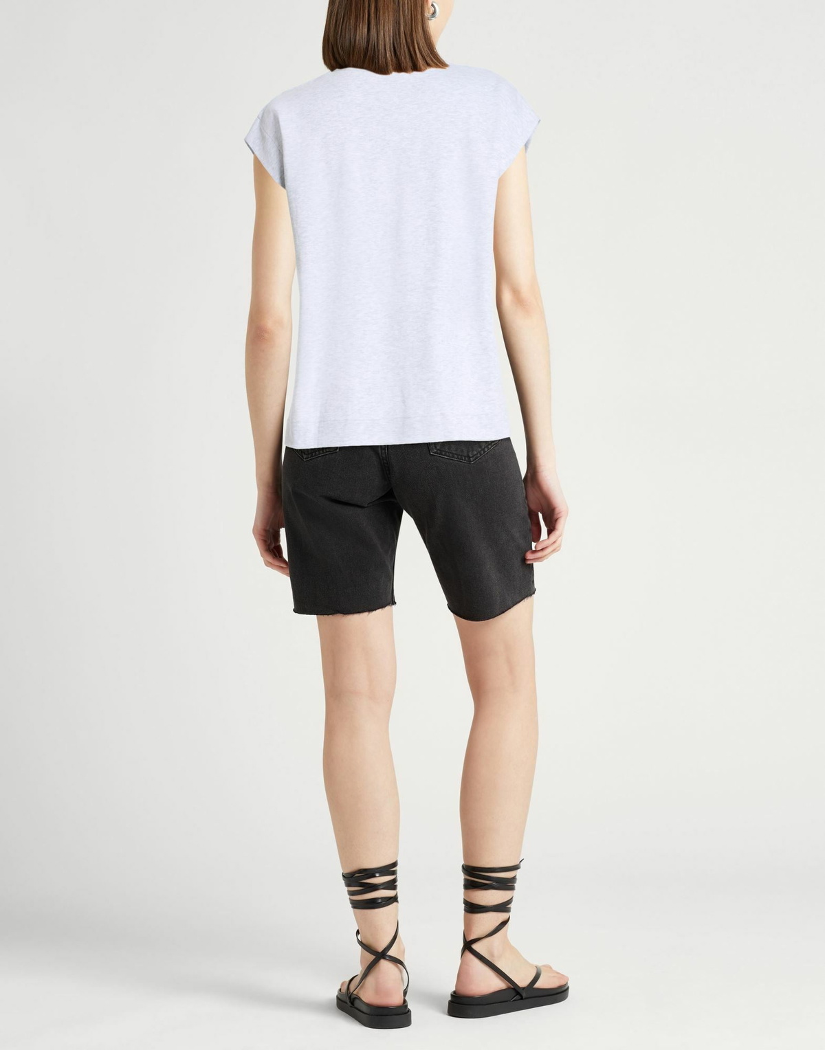 Peserico Womens T-shirt Light in Grey