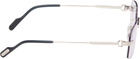Cartier Silver 'Première de Cartier' Sunglasses