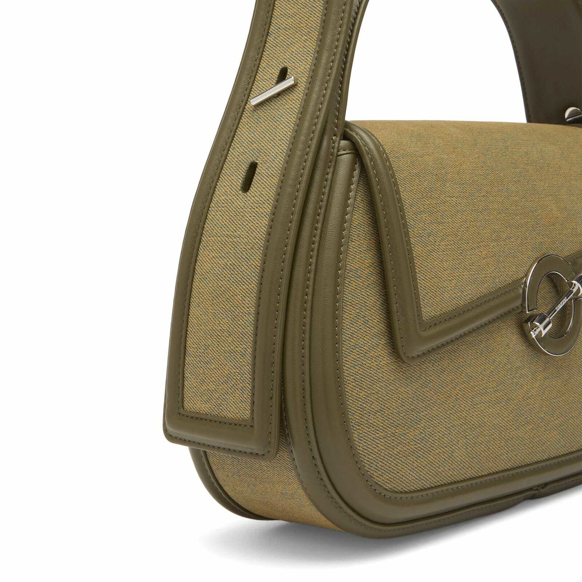 Samsøe Samsøe Women's Sahero Grab Bag in Washed Brown Denim 