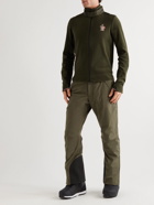 Moncler Grenoble - Canvas-Trimmed Shell Ski Trousers - Green