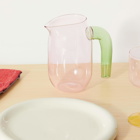 HAY Glass Jug - Small in Pink 