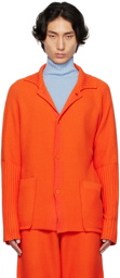 HOMME PLISSÉ ISSEY MIYAKE Orange Rustic Shirt