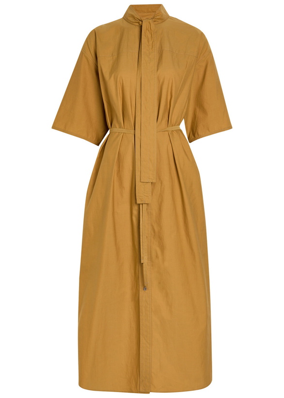 Lemaire - Striped poplin shirt dress Lemaire