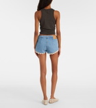 Magda Butrym Knotted cotton and silk tank top