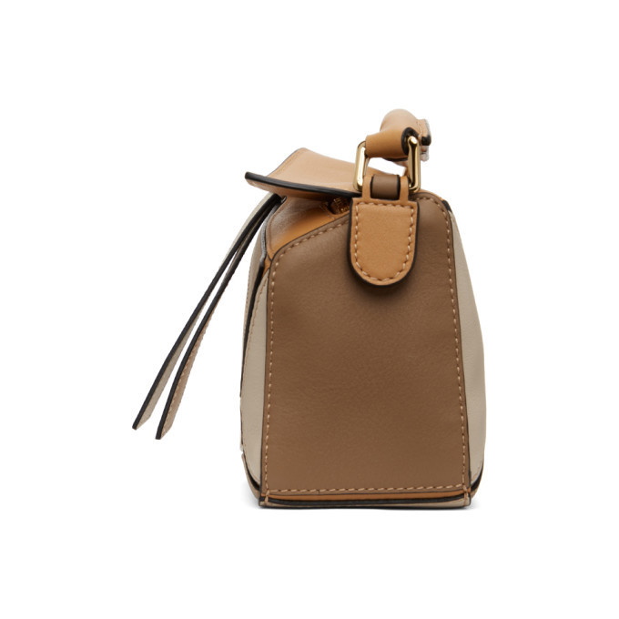 Loewe // Brown Mini Puzzle Bag – VSP Consignment