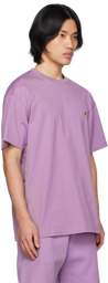 Carhartt Work In Progress Purple Chase T-Shirt