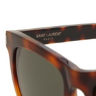 Saint Laurent Sunglasses Saint Laurent Naked Wire Sunglasses in Havana/Crystal/Grey 
