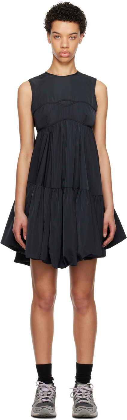 Cecilie Bahnsen Black Divya Minidress Cecilie Bahnsen