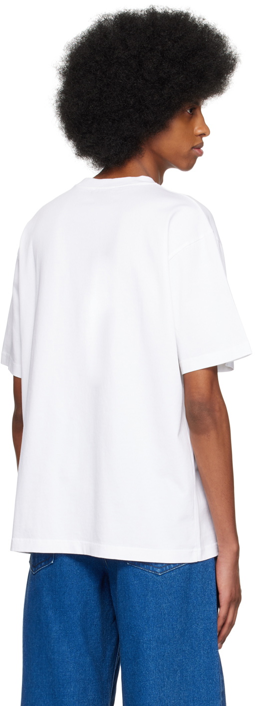 JW Anderson White Boy With Apple T-Shirt JW Anderson
