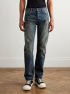 DRKSHDW by Rick Owens - DRKSHDW Kurdt Straight-Leg Distressed Jeans - Blue