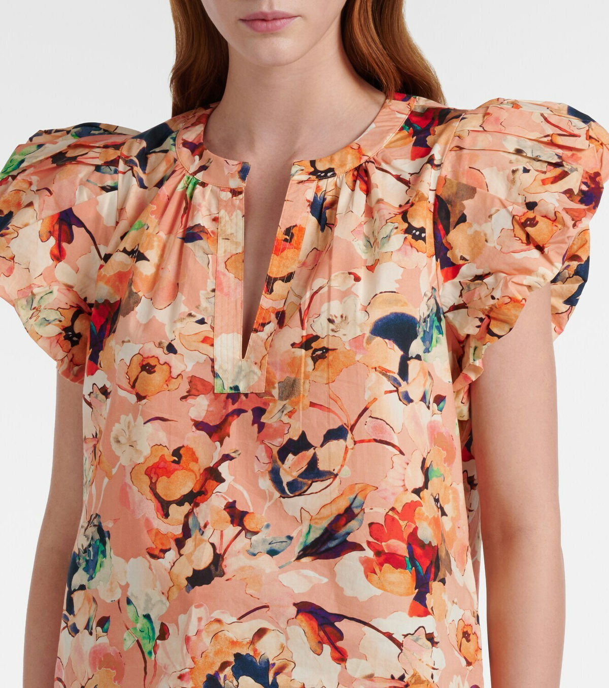 Ulla Johnson Floral cotton top