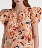 Ulla Johnson Floral cotton top