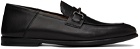 Dunhill Black Chiltern Loafers