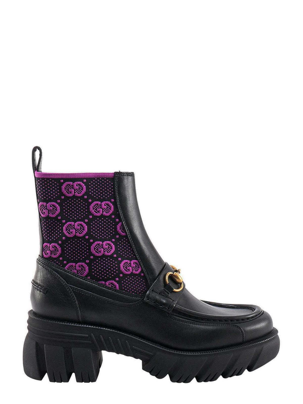 【関税込み・送料無料】GUCCI JORDAAN' BOOTS GUCCI Jordaan Black Leather Horsebit Ankle Boot EU 38.5 - Etsy