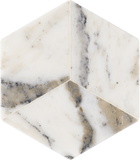 Soho Home White Clyde Coaster Set, 4 pcs