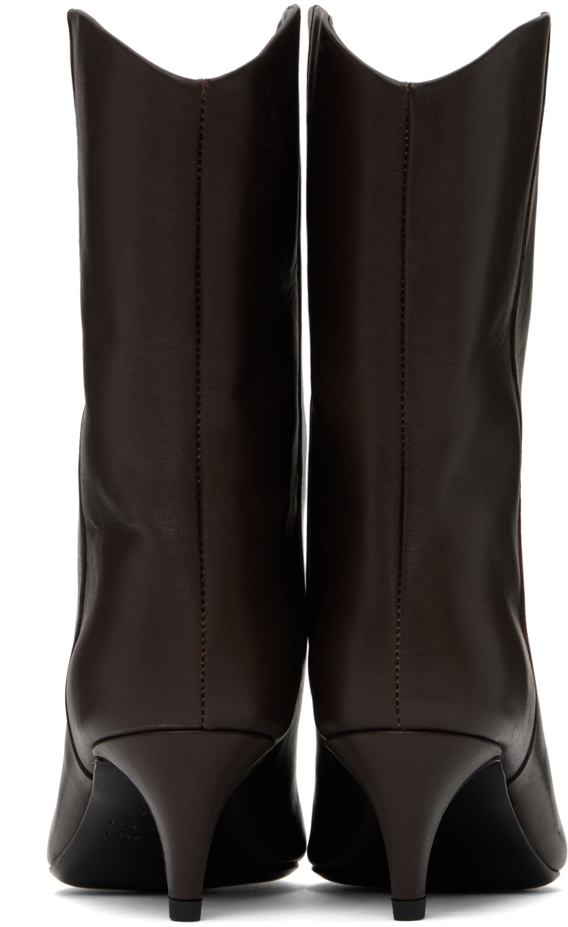 BY FAR Brown Osage Boots