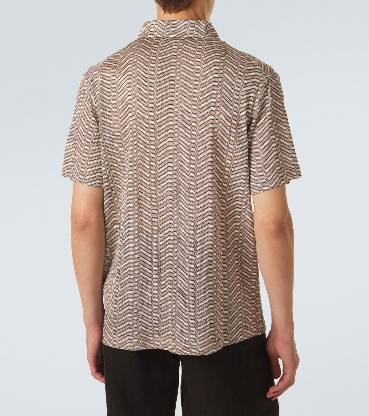 Missoni Wave bowling shirt