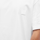 Wooyoungmi Men's Back Flower Logo T-Shirt in White