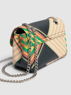 VIVIENNE WESTWOOD Small Derby Saffiano Print Shoulder Bag
