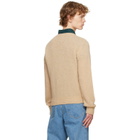 Dries Van Noten Beige Alpaca Sweater