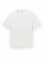 PURDEY - Slim-Fit Cotton Polo Shirt - Neutrals