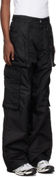 B1ARCHIVE Black Wide Leg Cargo Pants