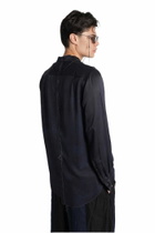 Ziggy Chen Shirt In Blue Silk