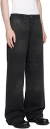 032c Navy Workwear Trousers