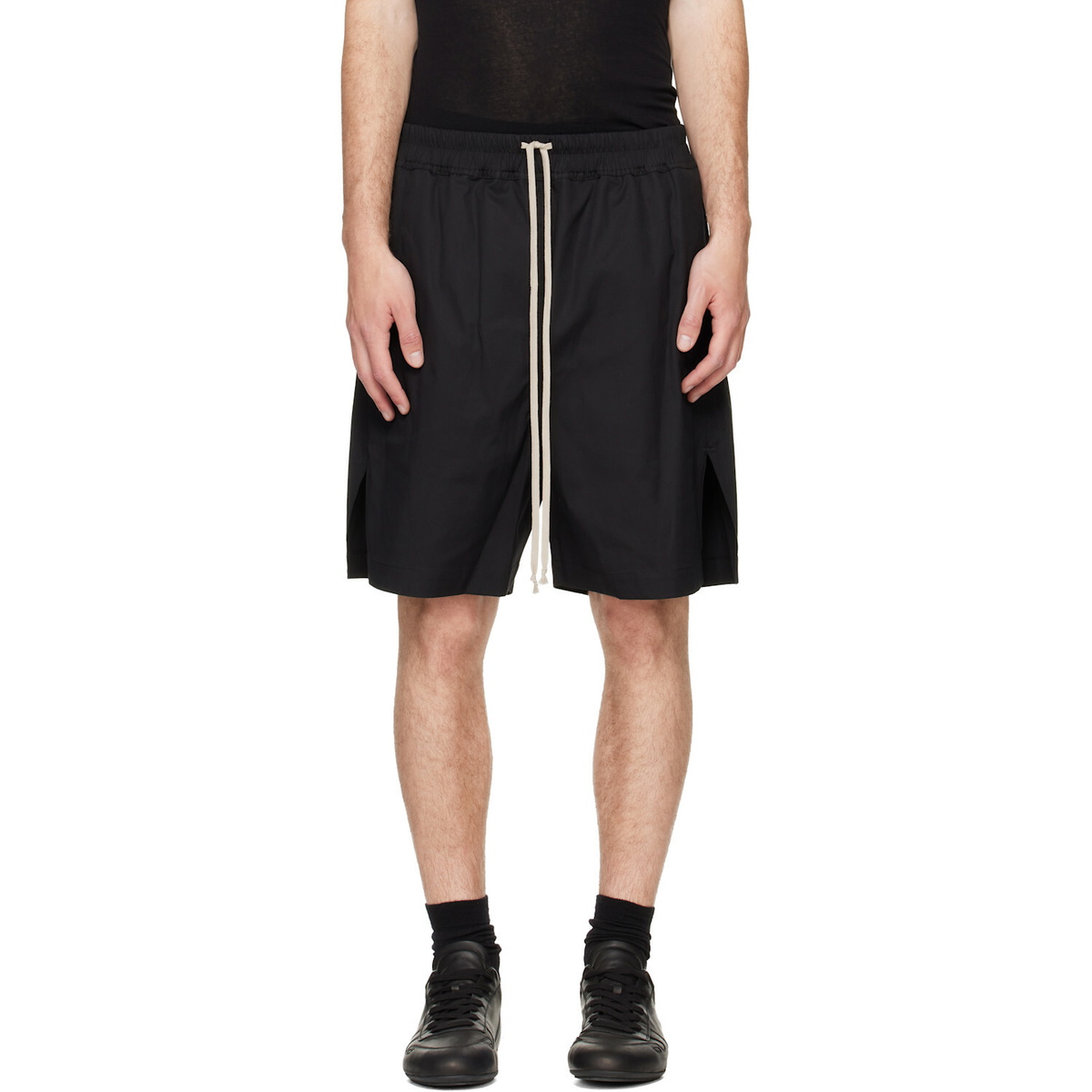 Rick Owens Black Tower Boxers Shorts