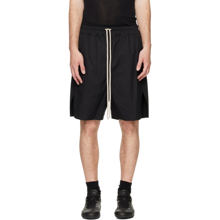Photo: Rick Owens Black Tower Boxers Shorts