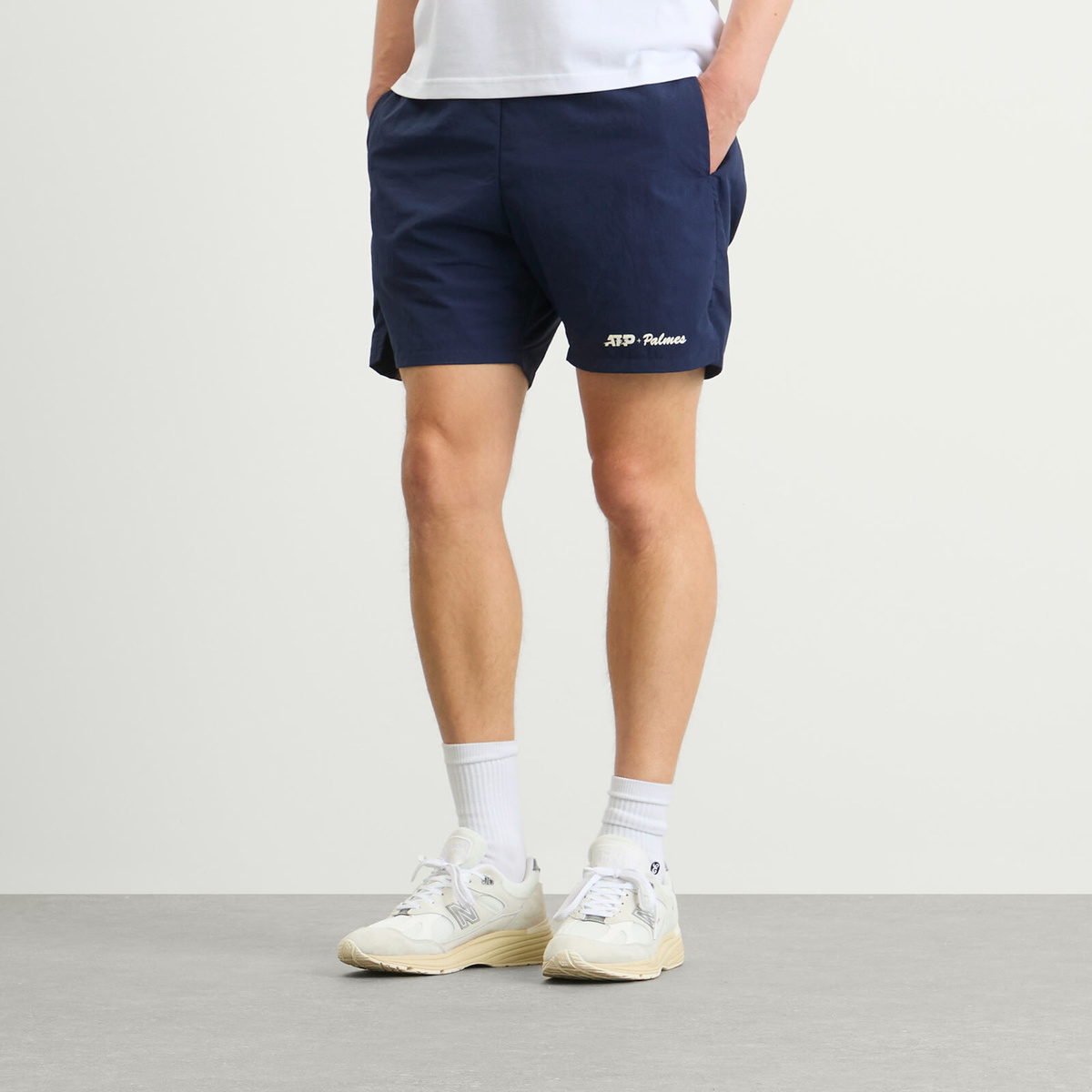 Palmes Men's x ATP Tennis Shorts Presented by END. in Dark Blue