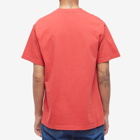 Sporty & Rich Men's Apple T-Shirt in Red/White