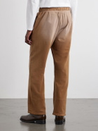 Les Tien - Straight-Leg Cotton-Jersey Sweatpants - Brown