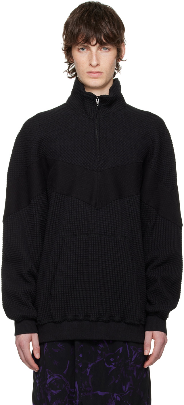 Y's Black Baby Sweater