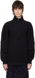 Y's Black Baby Sweater