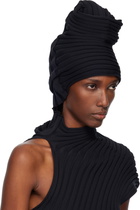 ISSEY MIYAKE Black Knit 'As It Is' Beanie