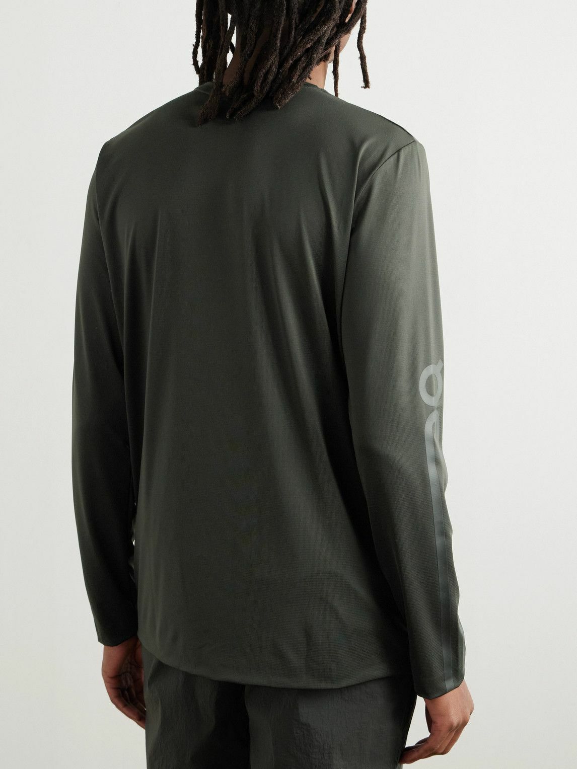 ON - Bureau Borsche IKON Stretch Recycled-Mesh Top - Green