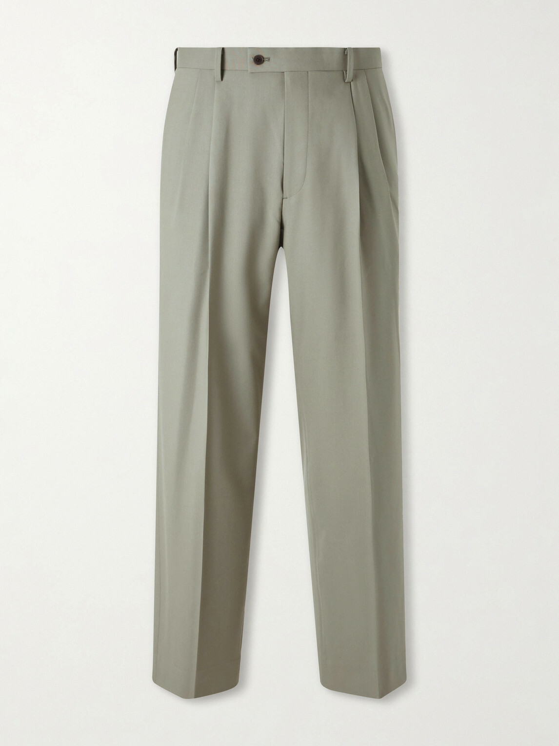 Auralee - Ultra Fine Tropical Wool Trousers - Green