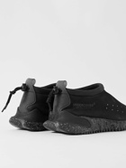 Nike - Undercover Moc Flow SP Rubber-Trimmed Suede Slip-On Sneakers - Black