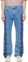 Isabel Marant Blue Lewys Jeans