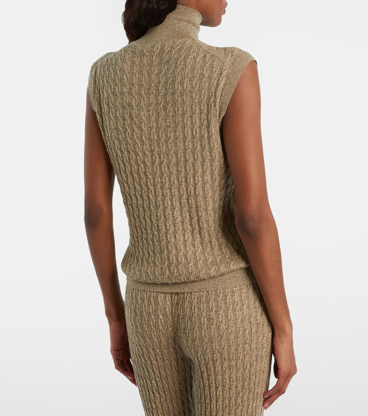 Loro Piana Bihar cable-knit sweater vest