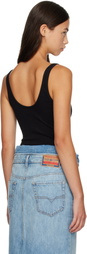 Diesel Black Keyhole Bodysuit