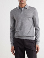 Dolce&Gabbana - Cashmere Polo Sweater - Gray