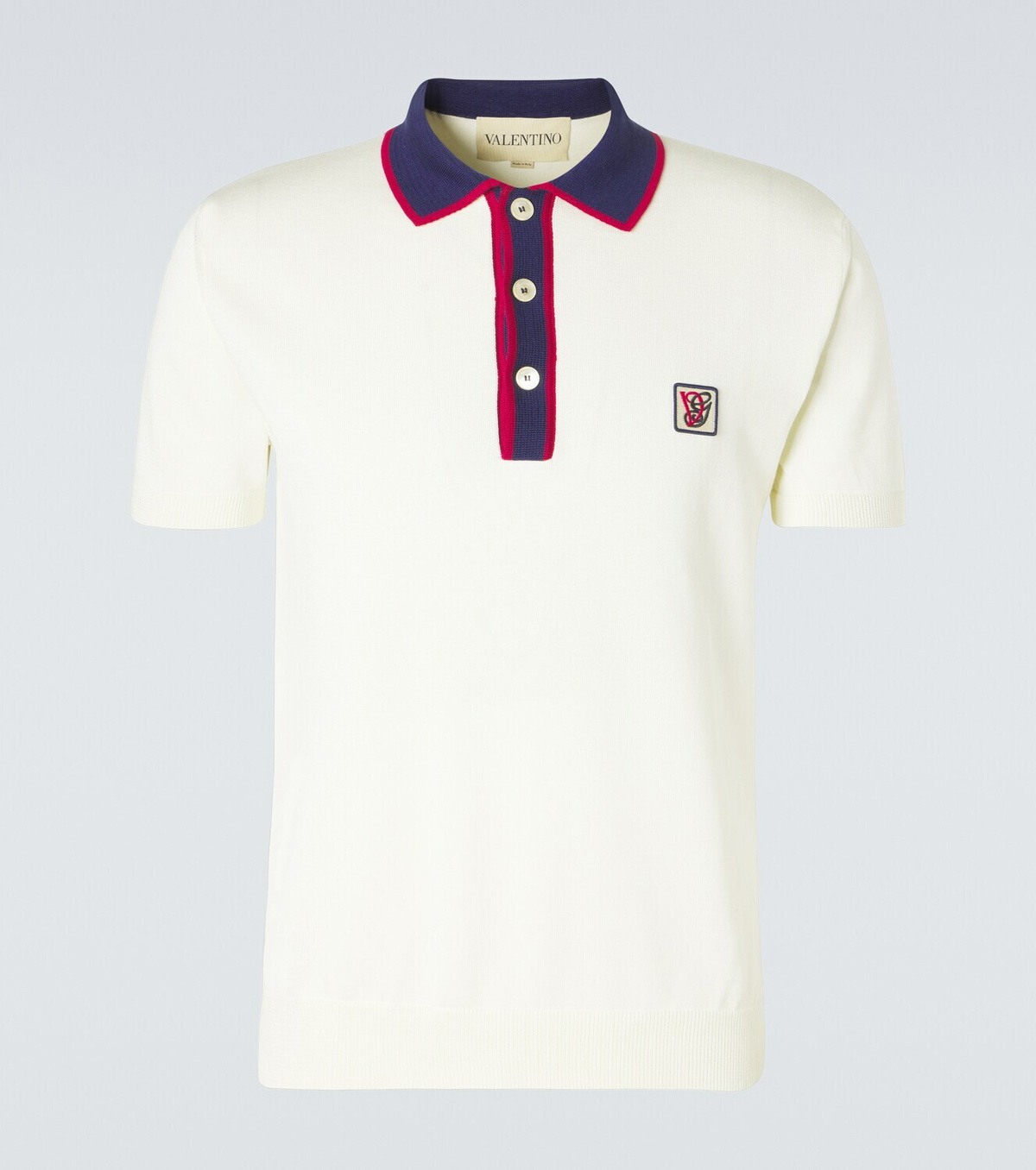 Valentino Cotton polo sweater
