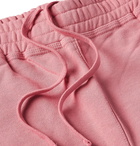 Stüssy - Stock Loopback Cotton-Jersey Shorts - Pink