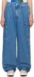 SUNNEI Blue Rick Cargo Jeans
