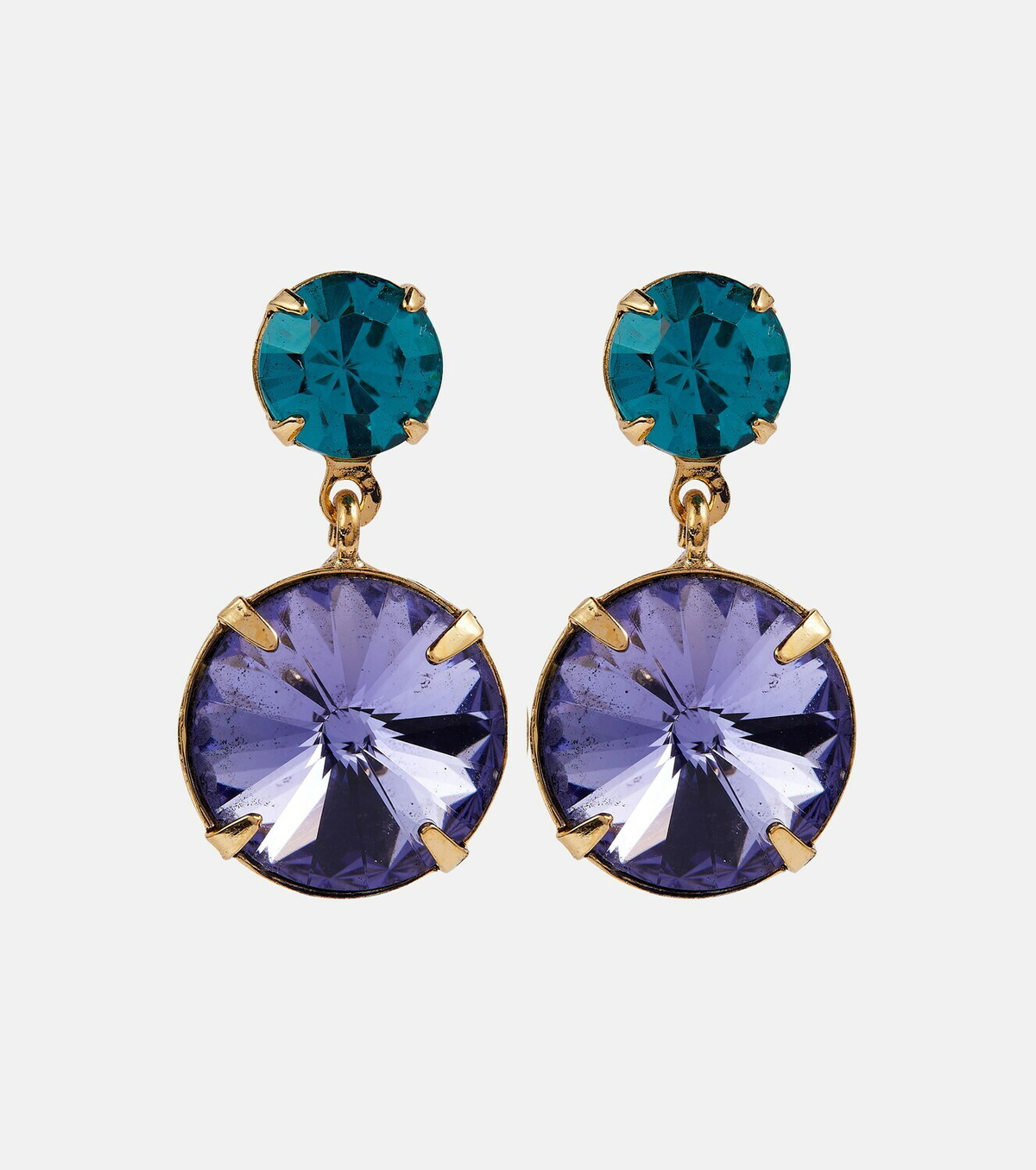 Jennifer Behr Lyla crystal-embellished earrings Jennifer Behr