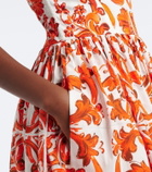 Dolce&Gabbana Majolica cotton poplin maxi dress